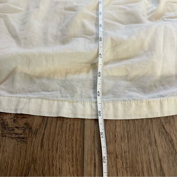 April Cornell Vintage Cream Dress with Floral Embroidery, Nightgown, Cotton, L - Picture 12 of 13